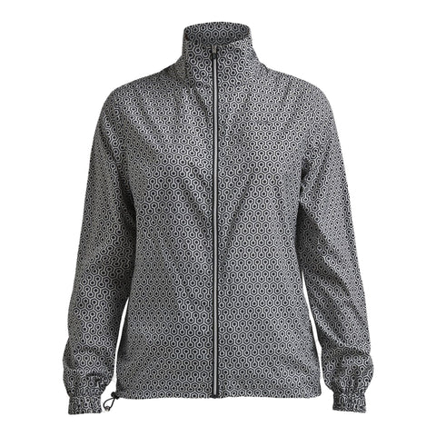 Pocket Windjacke Geo Comb Damen