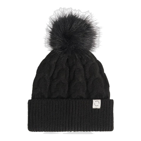 Haube Pom Braid Damen