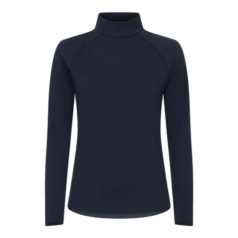 Warm High Collar Top Damen