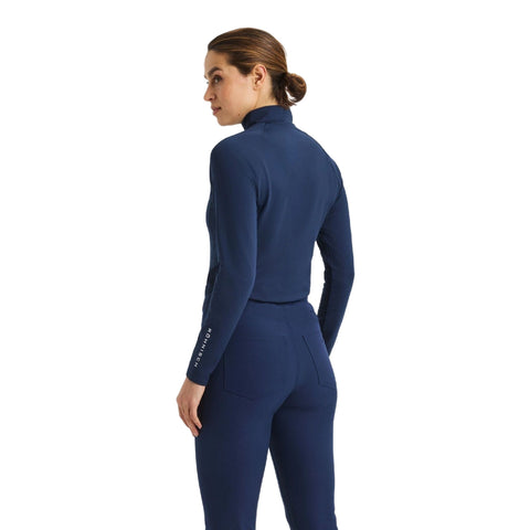 Warm High Collar Top Damen