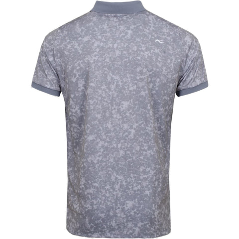 M Spot Printed SS Polo Herren