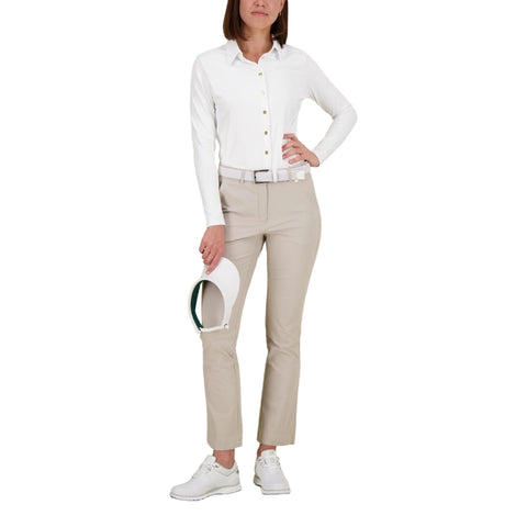 Ankle Chinos Hose Damen