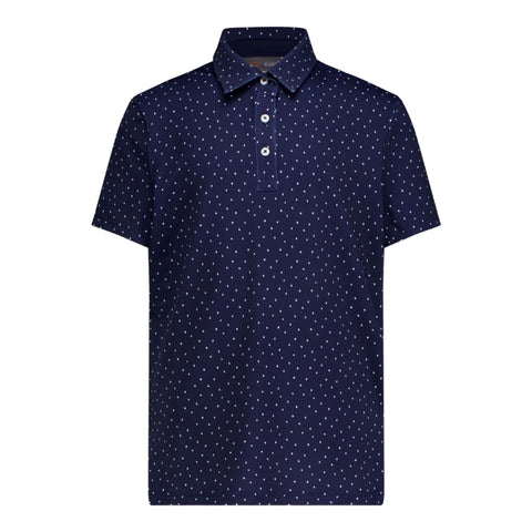 Printed Polo Poloshirt Damen