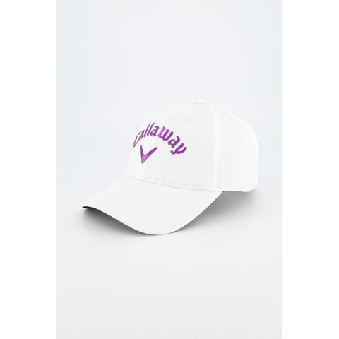 W Liquid Metal Cap White/Purple Damen