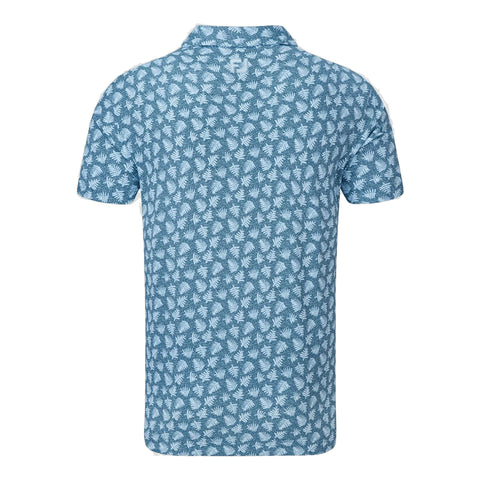 Shadow Palm Print Polo Herren