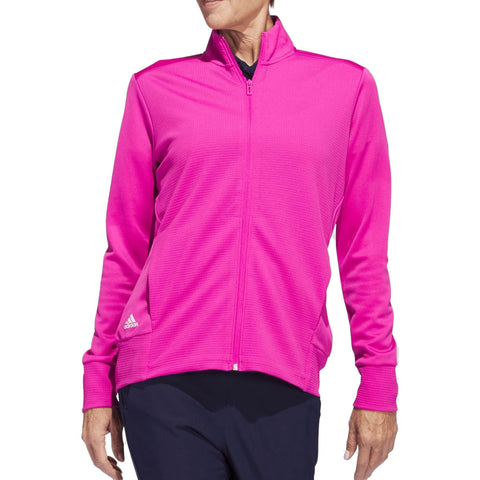 Textured Full-Zip Jacke Damen
