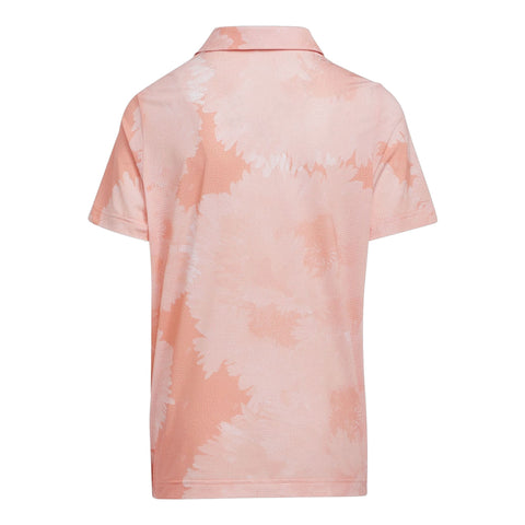 Flower Mesh Poloshirt