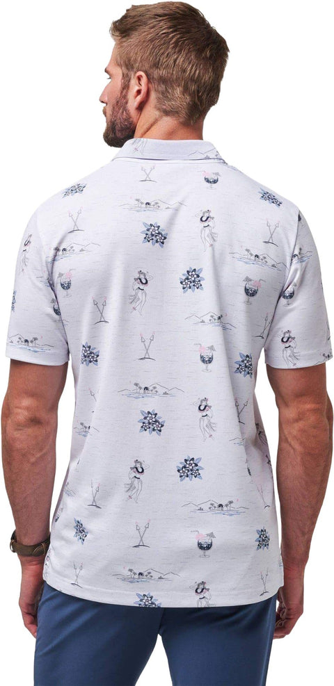 Island Paradise Poloshirt Herren