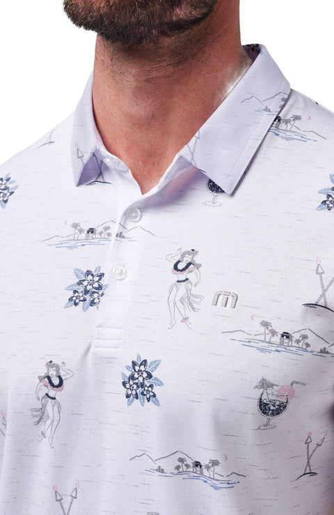 Island Paradise Poloshirt Herren