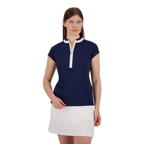 Piqué Poloshirt Damen