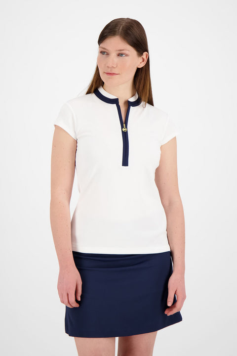 Piqué Poloshirt Damen