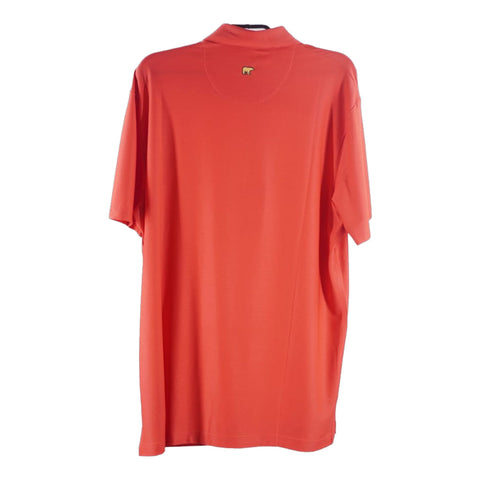 Solid Stripe Poloshirt Herren