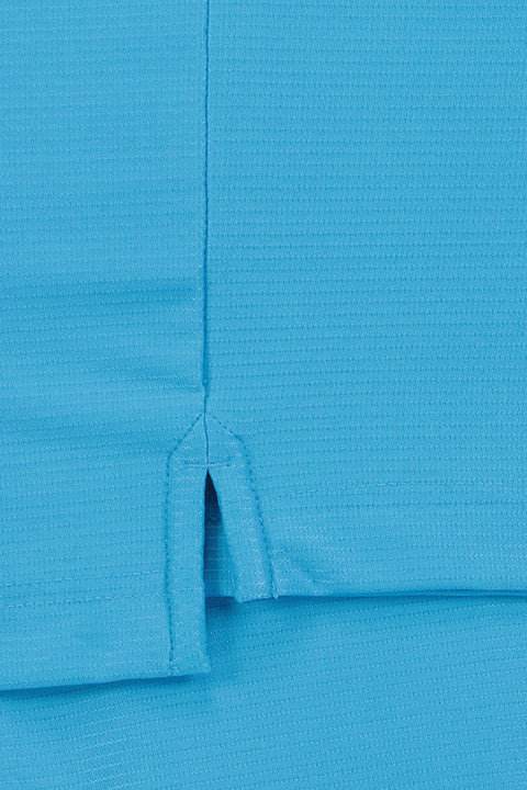 Solid Stripe Poloshirt Herren