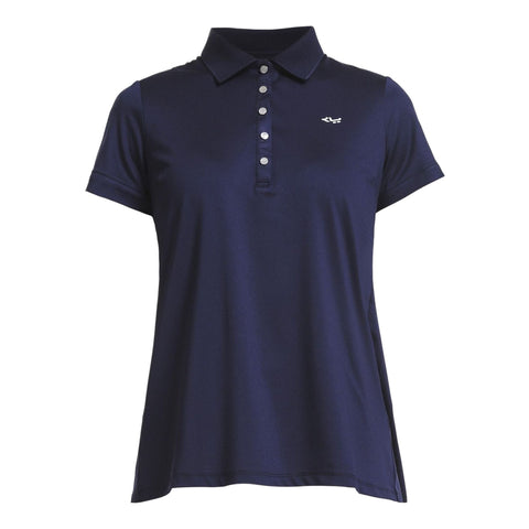 Pleated Polo Damen