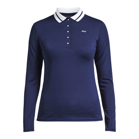 Pim Langarm Polo Damen