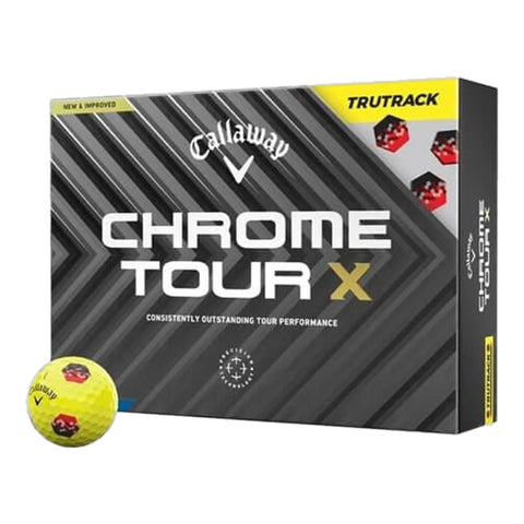 Chrome Tour X TruTrack Golfbälle (2024)