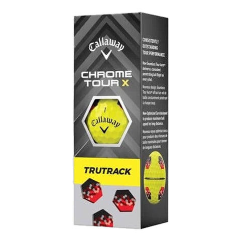 Chrome Tour X TruTrack Golfbälle (2024)