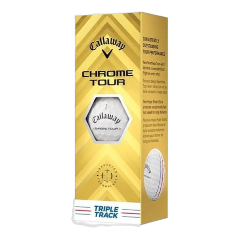 Chrome Soft Tour Triple Track (2024) Golfbälle