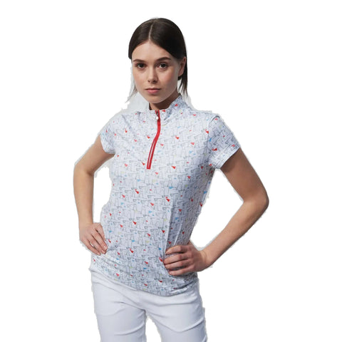 Marseille Cap Sleeve Golfpolo Damen
