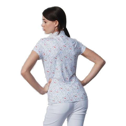 Marseille Cap Sleeve Golfpolo Damen