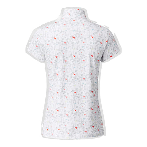 Marseille Cap Sleeve Golfpolo Damen