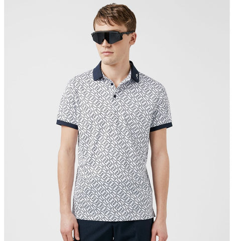 Tour Tech Print Polo Herren