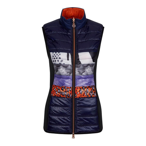 Graphic Wende-Weste Damen