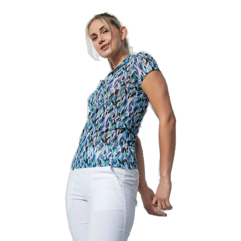 Digne Capsleeve Poloshirt Damen