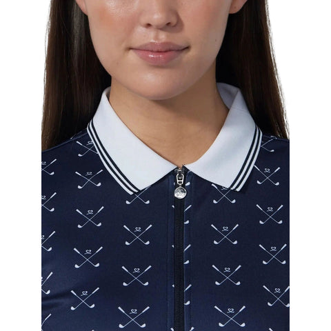 Clubs Sleeveless Polo Damen
