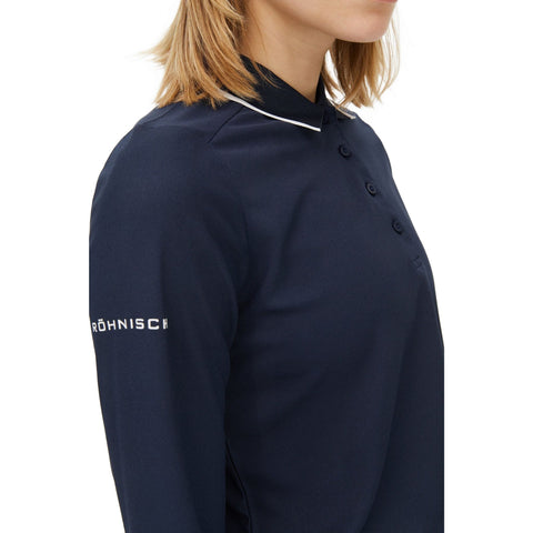 Miriam Langarm-Poloshirt Damen