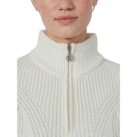 Lined Cable Pullover Damen