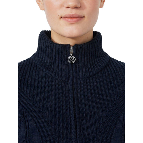 Lined Cable Pullover Damen