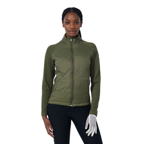 Quilt Hybrid Jacke Damen