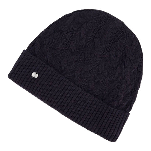 Cable Knit Mütze Damen