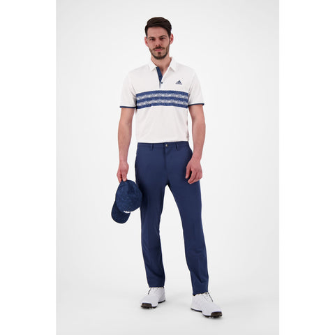 Core Left Chest SS Polo Weiß/Navy Herren
