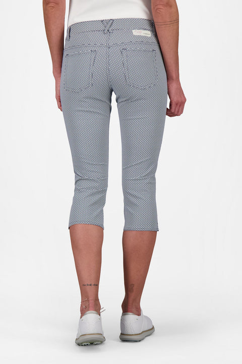 Monac WR Print Caprihose Damen