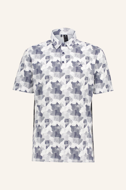Go-To Printed Polo Herren