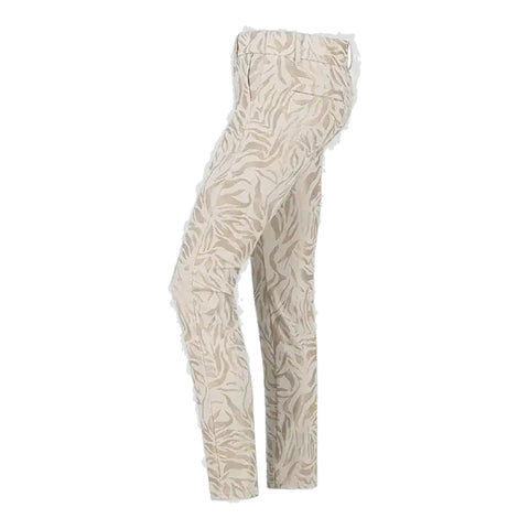 Lucy Golden Print Jersey Golfhose Damen