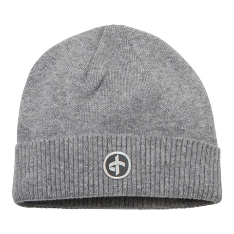Beanie Grau/Melange