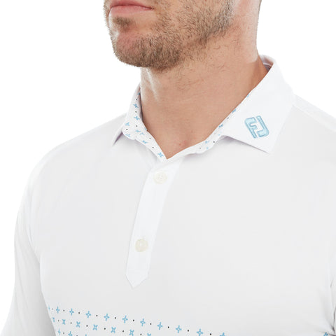 Engineered Foulard Golf Polo Herren