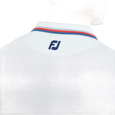 Solid Trim Poloshirt Herren