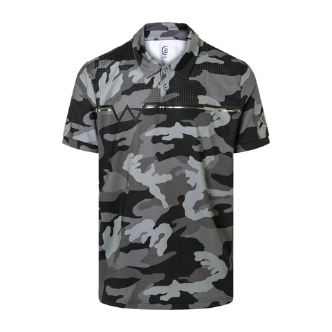 Benicio Camouflage Polo Herren