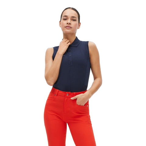 Nicky Sleeveless Poloshirt Damen