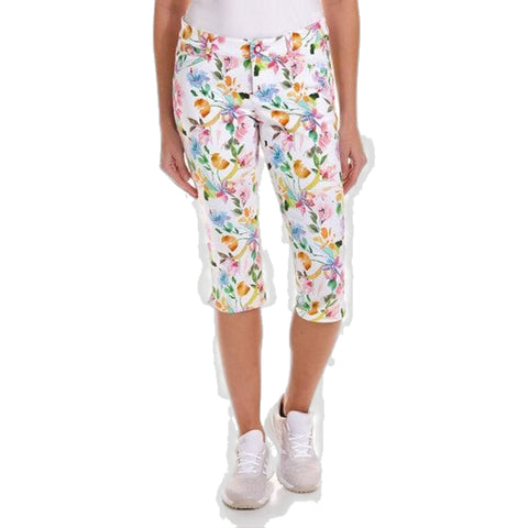 MONA-K WR Flowers Caprihose Damen