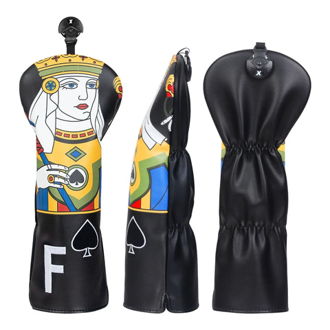Spade Poker Queen Fairway Headcover