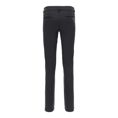W String Hose Schwarz Damen