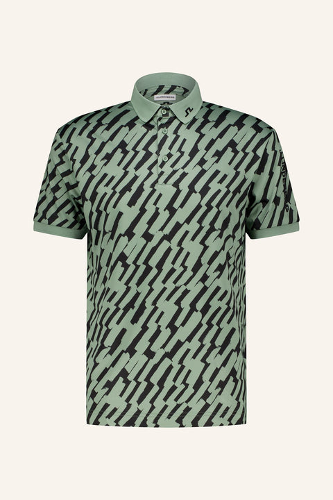Tour Tech Print Golf Poloshirt Herren