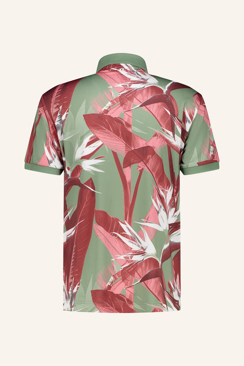 Tour Tech Print Golf Poloshirt Herren