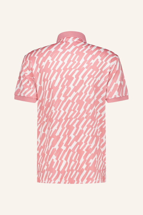 Tour Tech Print Golf Poloshirt Herren