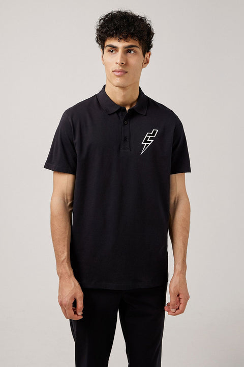 JL Strike Rib Jersey Polo Herren